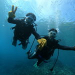 ９月の沖縄旅行で体験ダイビング