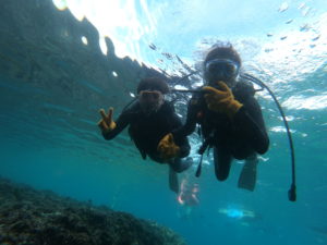 沖縄ダイブランド で体験ダイビング